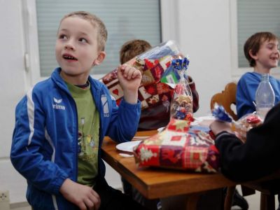 Weihnachtsfeier der F-Jugend am 2. Advent 2010
Foto: Steffen Herrmann
