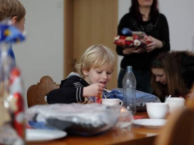 Weihnachtsfeier der F-Jugend am 2. Advent 2010
Foto: Steffen Herrmann
