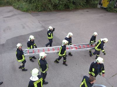 Umgang mit Leitern
