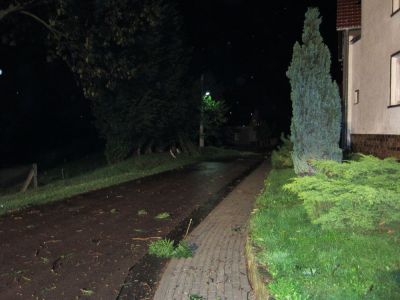 Einsatz nach Sturmschaden in Nellschtz
