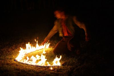 Feuershow
