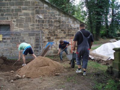 2. Arbeitseinsatz am 14.07.2012
