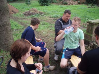 2. Arbeitseinsatz am 14.07.2012
